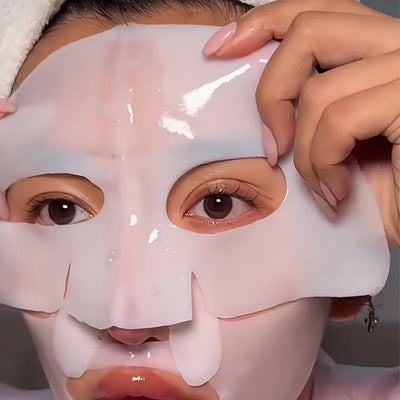 5/10PCS Collagen Face Mask Shrink Pores Deep Hydrating Overnight Mask Moisturizing Refreshing Brightening Korean Face Skin Care