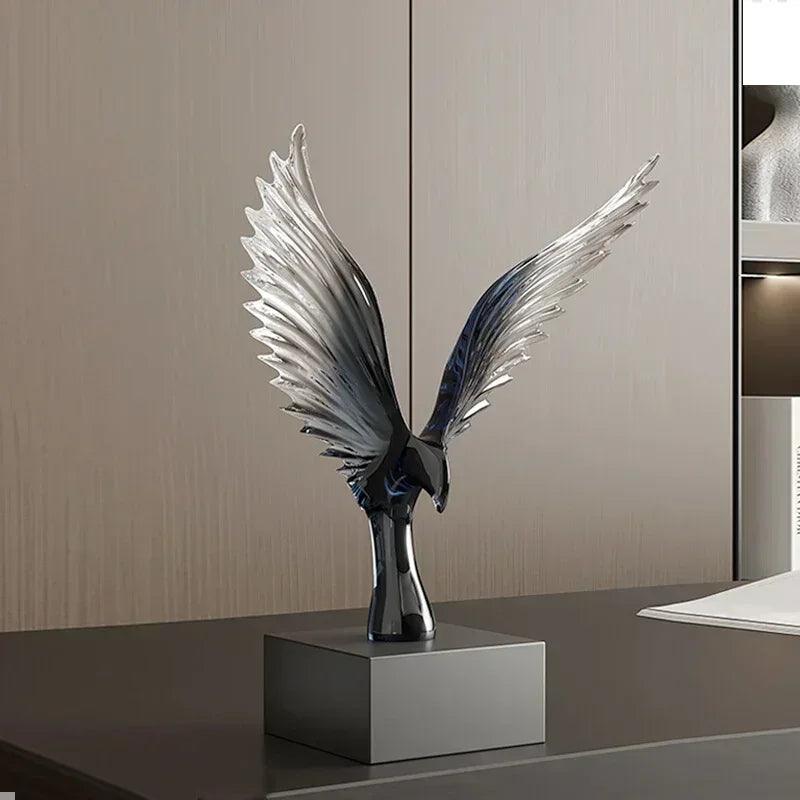 Creative decor sculptures luxury ornament artistic soft decoration modern minimalist living room office wine cabinet