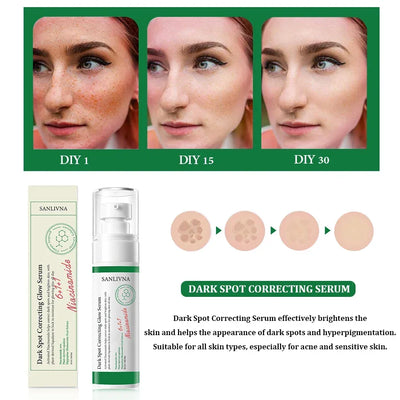 Dark Spot Corrector Brightening Serum Really Improves Dull Skin Pigmentation Treatment Moisturizing Repair 50ML