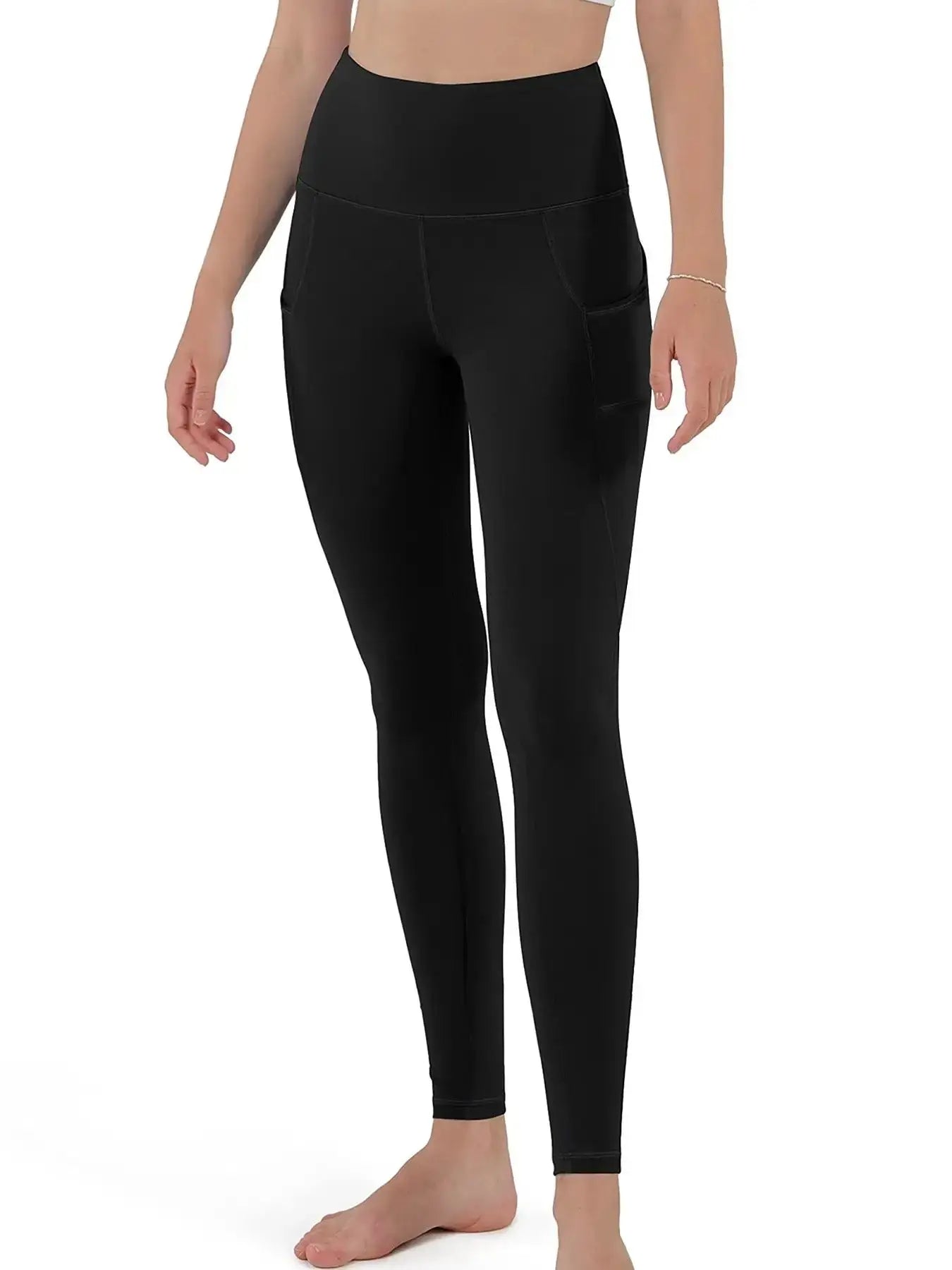 Women's Pocketed Leggings High Waisted Tummy Tuck