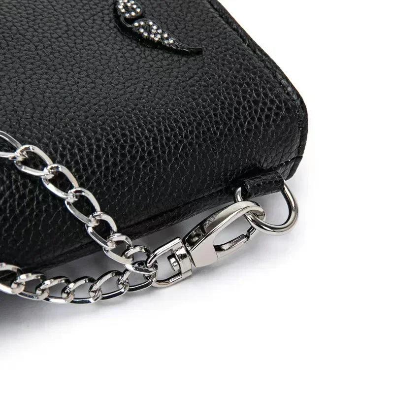 Handbags for women 2025 new fashion french women’s shoulder bag wings zvbag pu retro messenger luxury designer handbag