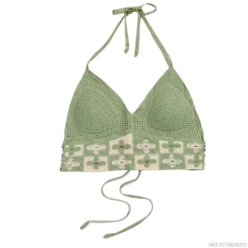 Sexy Top Women Crochet Boho Beach Camisoles