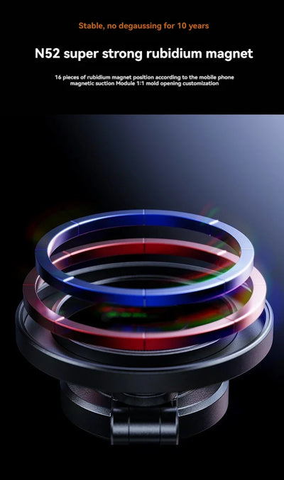 MagSafe Car Mount, Magnetic Hands Free iPhone Car Holder Dashboard for Car Fit for iPhone 15 14 13 12 Pro Max Plus