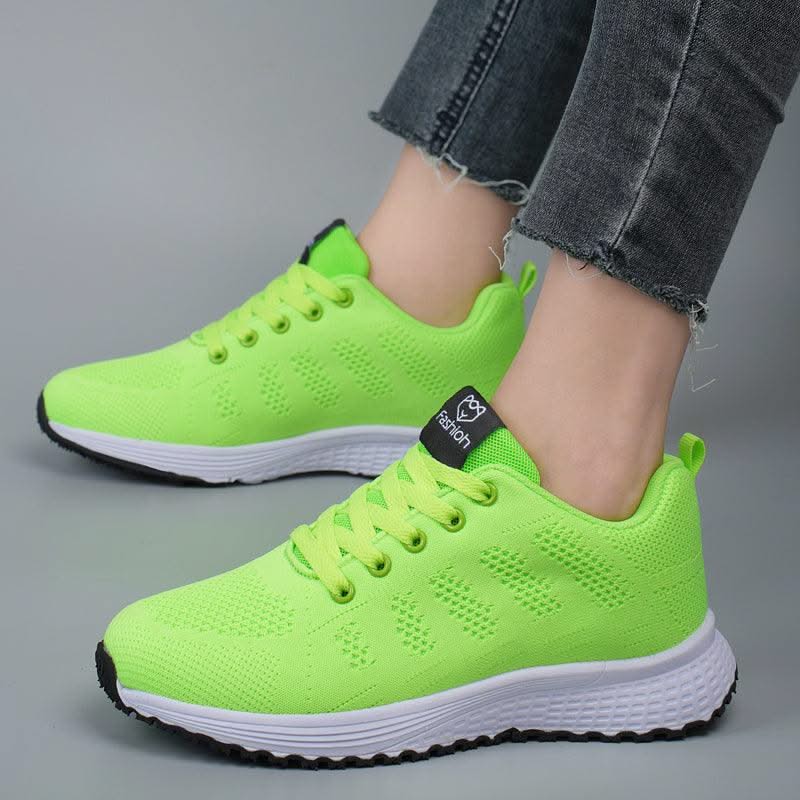 Women Sports Shoes for Women 2023 Casual Tennis Shoes Breathable Walking Mesh Platform Running Shoes Sneakers Female Footwear