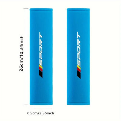 2 pcs Soft and Comfortable Car Seat Belt Cushions, Personalized and Fashionable Seat Belt Cushions, Suitable for Vehicle Use