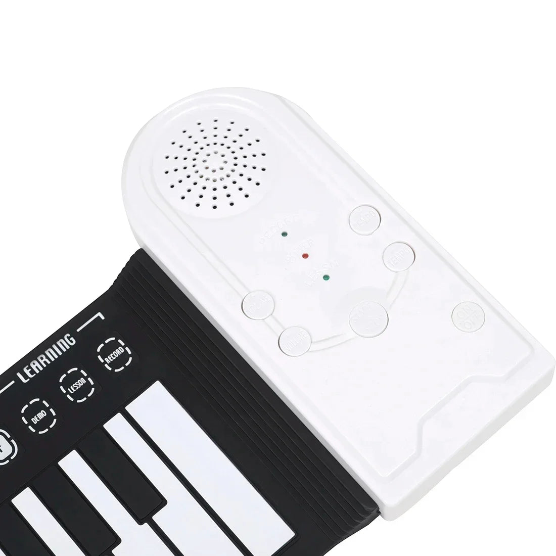 49-Key Folding Electronic Piano Portable Hand-Rolled Piano Built-in Speakers 16 Tones Professional Keyboard Instruments