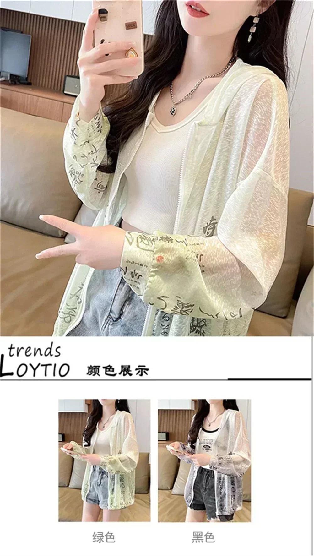 Uv-proof jackets for women