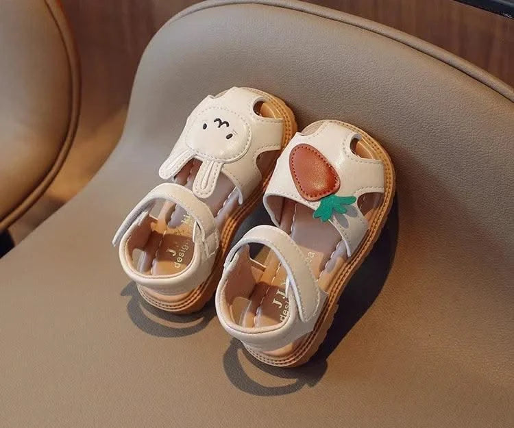 Baby Girl's Cute Casual Flat Sandals | Sandals/Shoes | Kids Children Toddlers Footwear