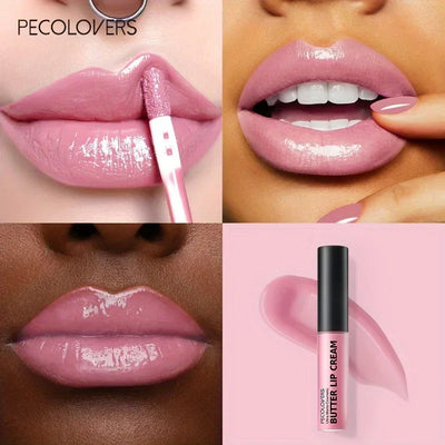 Long Lasting Butter Lip Gloss Lip Balm Liquid Lipstick Waterproof Lipstick Cosmetics Makeup Lipgloss for Women Girls