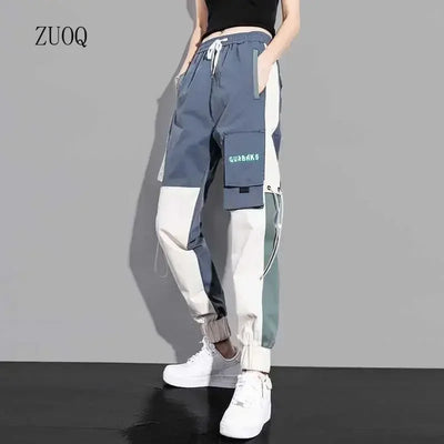 Big Pockets Cargo Pants For Women Ankle-length