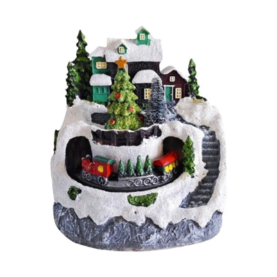 Christmas Ornaments Luminous Old People And Children Snowman Ornaments Holiday Decoration Popular Network Celebrity Small Gifts