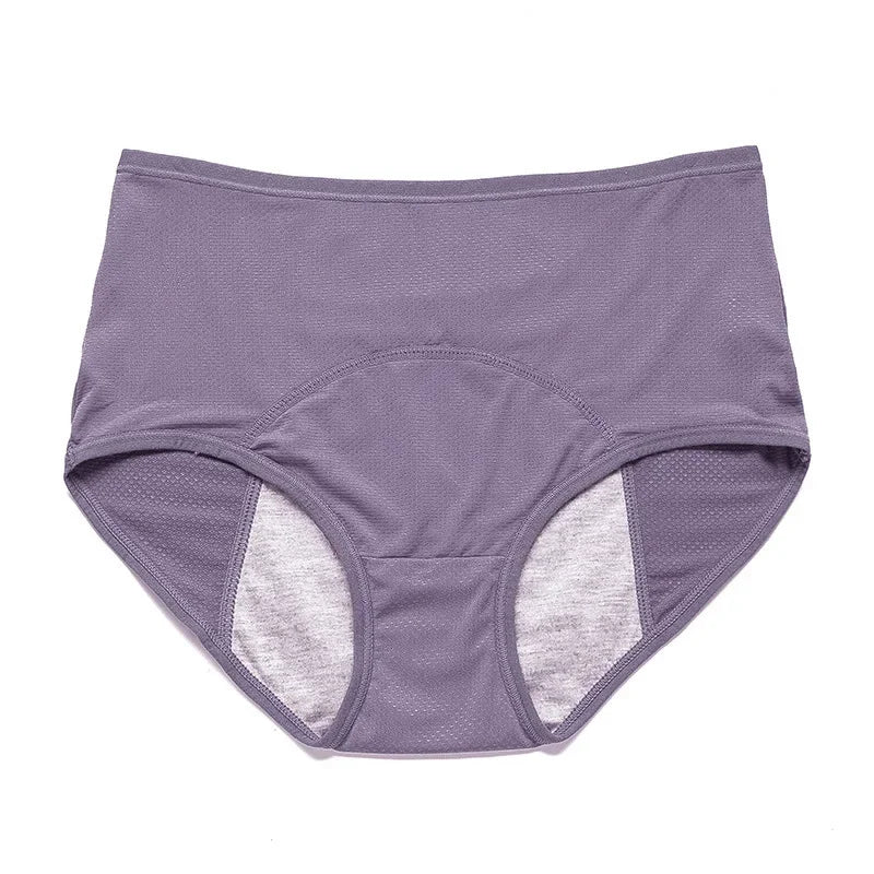 Plus Size Leak Proof Menstrual Panties Women Underwear Period Cotton Pregnancy Waterproof Briefs Physiological Breathable Pants