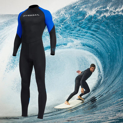 Wetsuit for Men Diving Clothes Sunscreen Snorkeling Surfing Swimsuit Warm Wetsuits Swimming Swimwear Full Suit