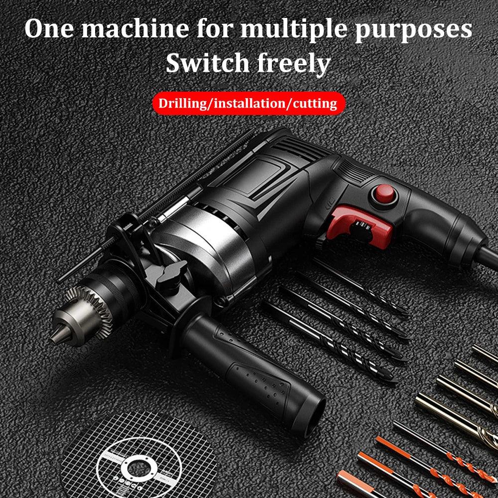 780W Multifunctional household hand drill High-power impact drill Electric screwdriver Wood, steel, wall drilling tools