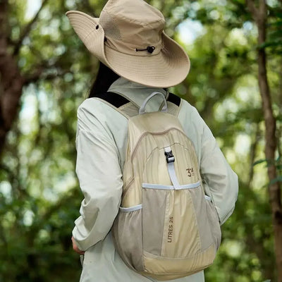 Adjustable Straps Foldable Backpack Mountaineering Bag Waterproof Hiking Daypack Small Bag Compact Ultralight Backpack Men Women