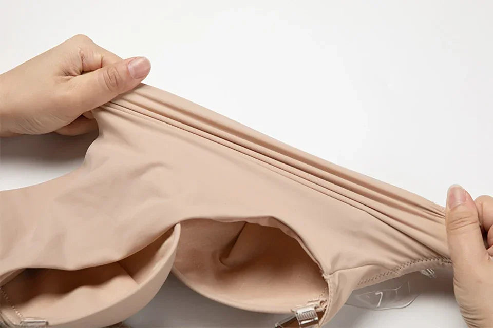 Women Full Body Shaper Bra Backless Bodysuit Thong Invisible Shapers Tummy Control Shapewear Girdles Sheath Slimming Underwear