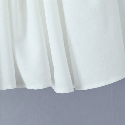 Summer clothes women 2024 short dresses women evening party dresses white bodycon mini dress birthday dresses luxury fish bone