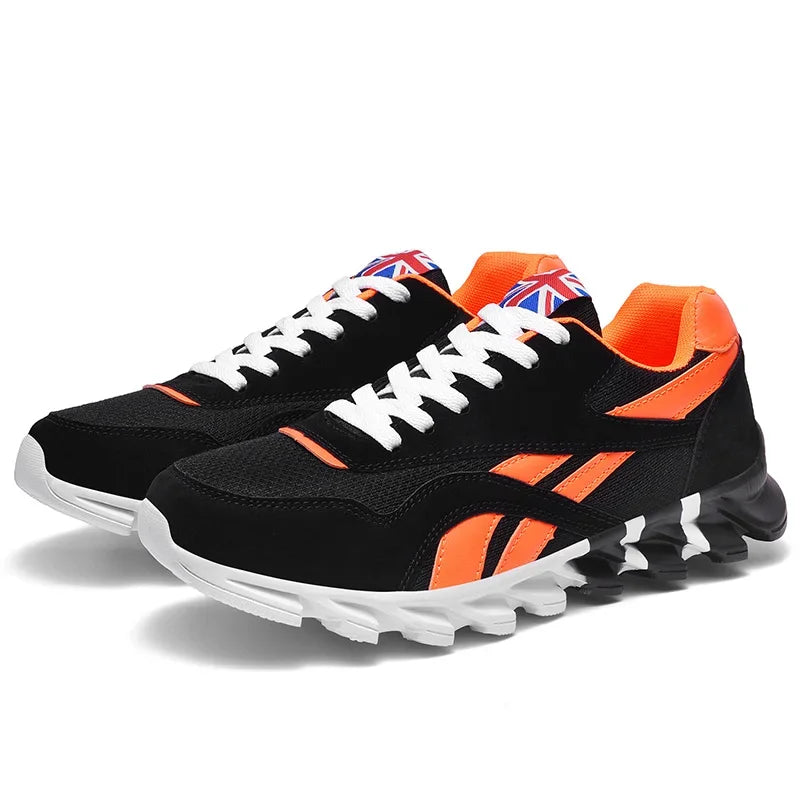 2025 new men's and women's running shoes breathable casual sneakers anti-slip vibration comfortable walking shoes 36-48