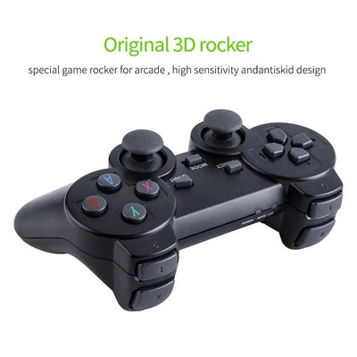 2.4G Video Game Console Dual Wireless Controller Game Stick 4K 10000 Games 32/64GB Retro Games for PS1/GBA Boys Christmas Gift
