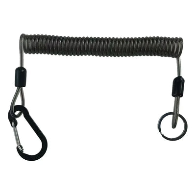 Fishing Lost Rope Boat Fishing Sea Fishing Gear Accessories Anti-lost Rope Outdoor Mountaineering Camping Steel Wire Spring R...