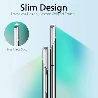 Frameless Slim Clear Hard Back Cover Case On For Realme GT 7 GT7 GT 7T GT7T 5G Coque Phone Cases