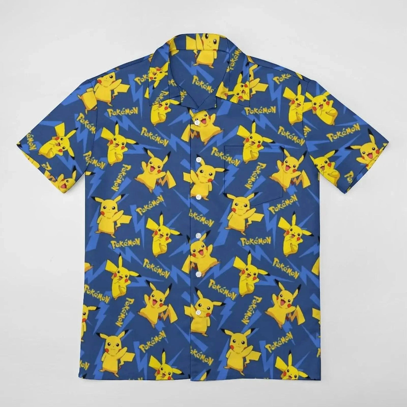 Summer Men's Shirt Cute Animal Print  Shirt