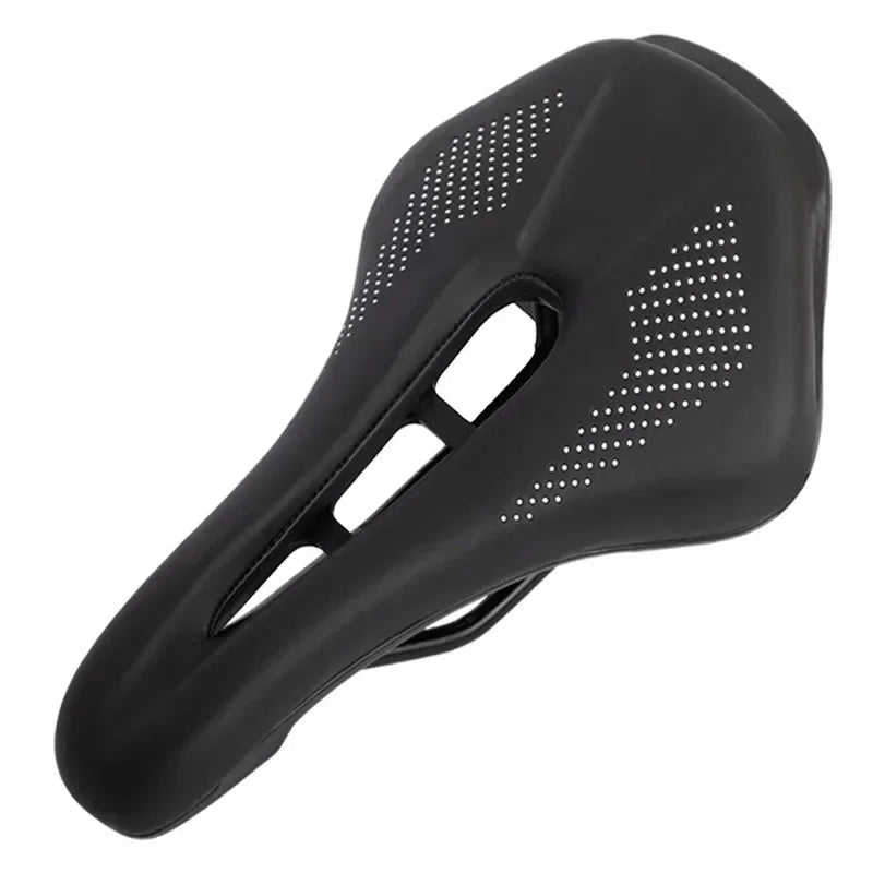 Bicycle Saddle Seat Road Steel Rails Mountain Bike Cushion For Men Skid-proof Carretera Soft PU Leather Road MTB Cycling Saddles