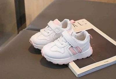 Children's Sports Shoes Toddler Breathable Non Slip Comfort Sneakers Lightweight Hook and Loop Soft Sole Running Casual Shoes