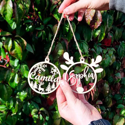 Christmas Ornaments Christmas Ornaments for Kids and Adults, Custom Ornaments Name Ornaments for Christmas Tree