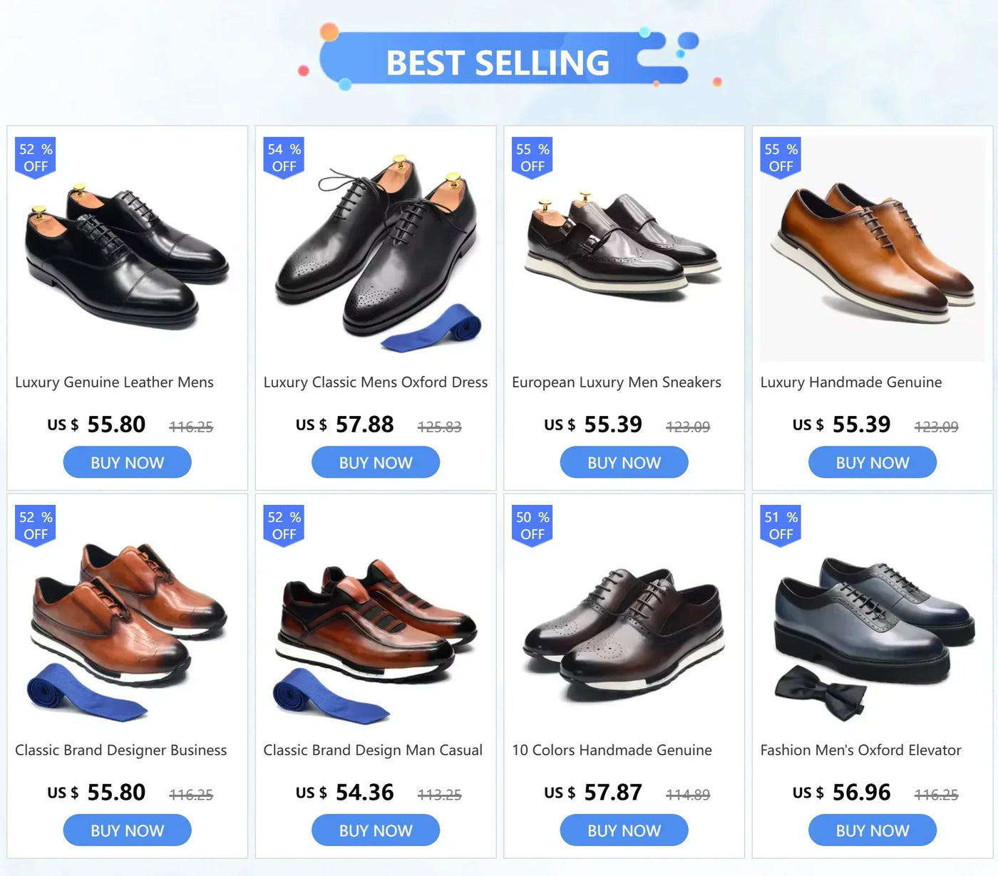 Luxury Brand Design Men's Oxford Shoes Fashion France Style Leather Sneakers Slip-on Casual Business Travel Non-slip Male Shoes