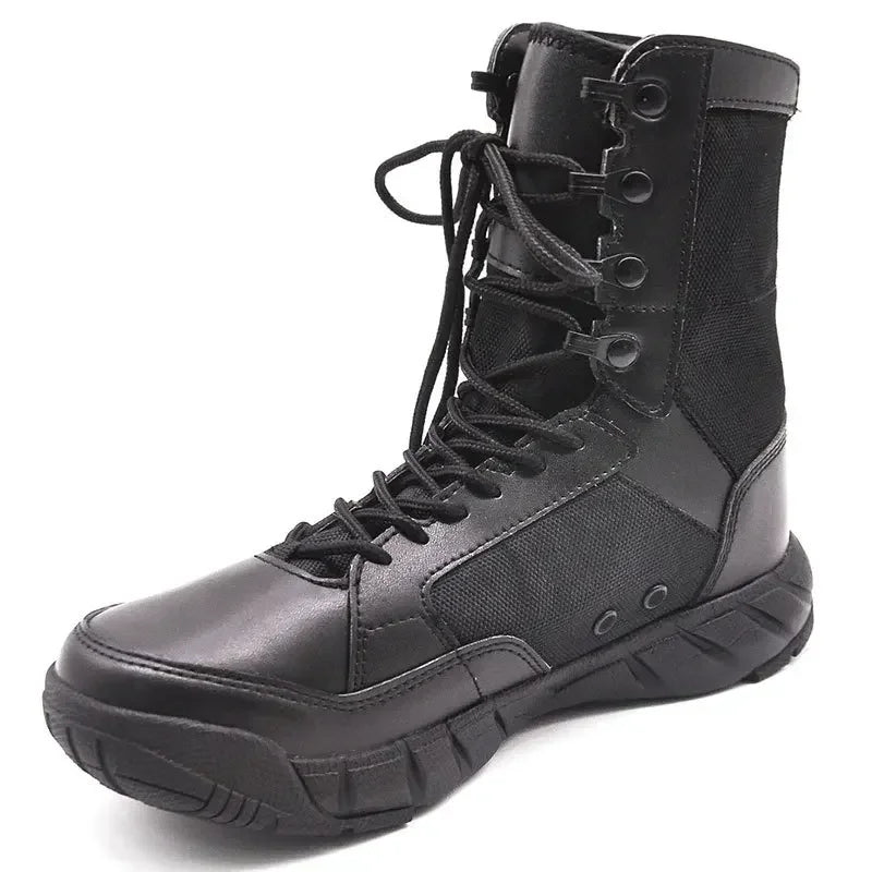 Outdoor Climbing Training Water Resistant High Shoes Hunting Hiking Tactical Boots Men Women Hunting Hiking Desert  Boot