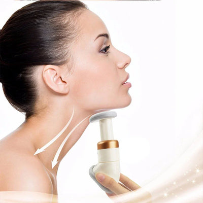 Neck Massage Skin Tighten Reduce Double Chin Face Lift Tools Neck Exerciser Wrinkle Removal Jaw Massager Beauty Device