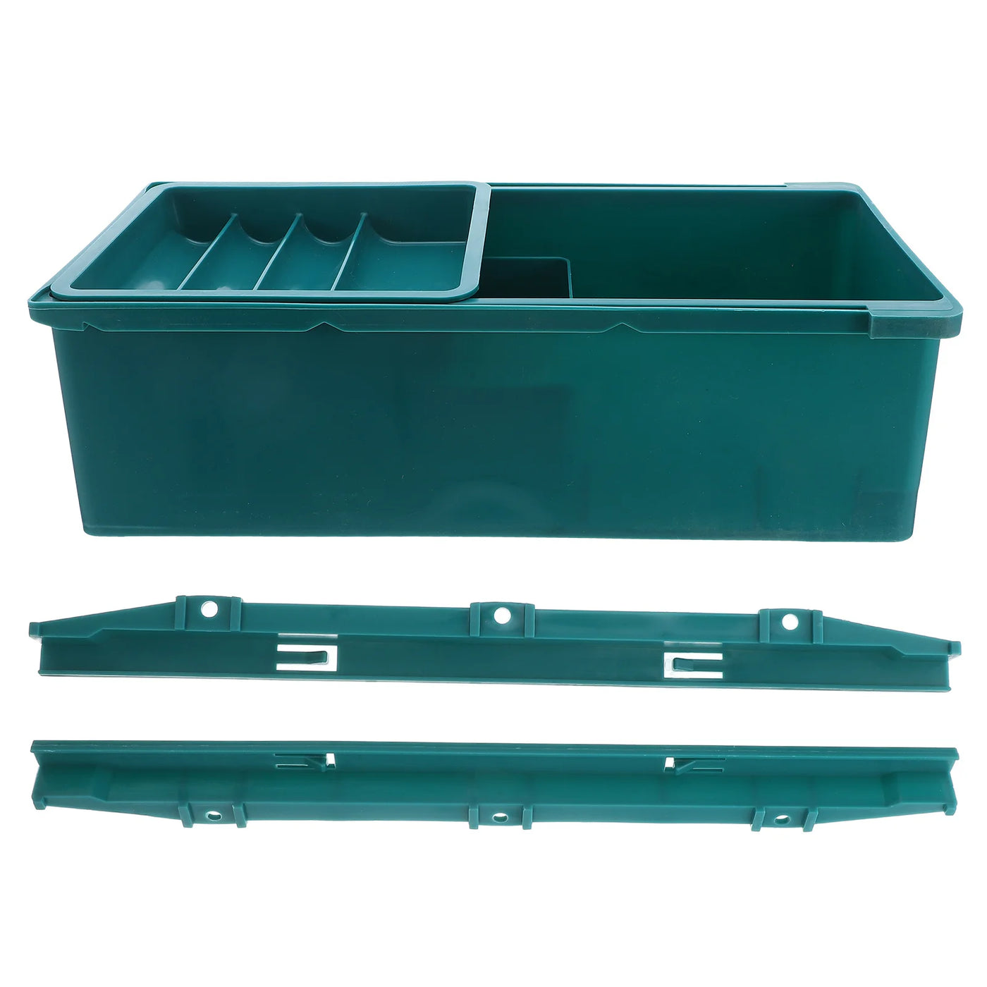 Desk Drawer Organizer Box with Compartments Under Desktop Storage for Small Studios Home Offices Efficient Workspace