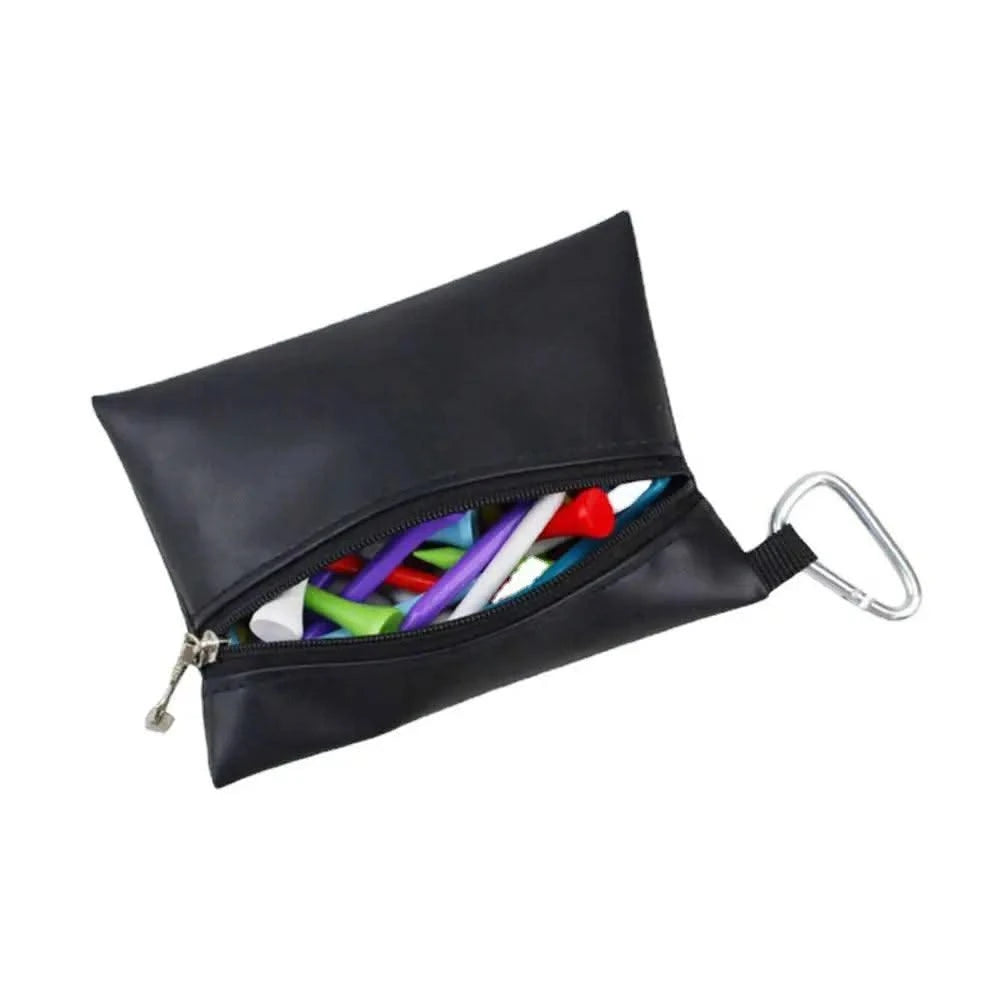 Golf Ball Tee Golf Accessories Storage Pouch For Golfer Golf Tee Bag Golf Tee Storage Bag Golf Tee Holder Bag Golf Tack Bag