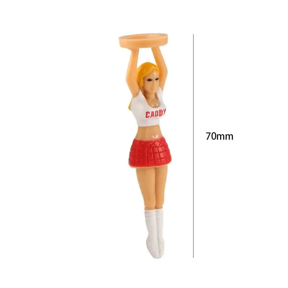 Accessories Novelty Golf Balls Standing Womens Girl Golf Tee Golf Ball Tees Lady Golf Tee Golf Ball  Holder Cheerleaders Tee