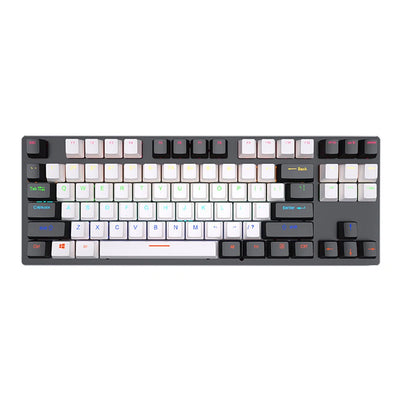 Backlit Gaming Mechanical Keyboard Gamer Mechanic Kit RGB PC USB Wired Keypad Keybord Ergonomic Computer Key Board Mini Teclado