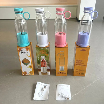 Portable Blender, Portable Blender for Shakes and Smoothies , Magnetic USB Fast Charging Mini Fresh Juice Mixer Bottle