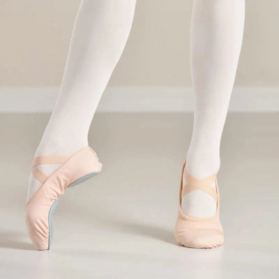 Ballet Dance Shoes for Women Girls Teenager Big Split Sole Ballet Shoes Children Adult Elastic Ballet Practice Dancing Slippers