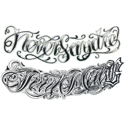 Temporary Tattoos Men Shoulder Tattoos Large Chest Body Sexy Tattoo Sticker Waterproof Tatoo Fake Make Up Pattern Stickers