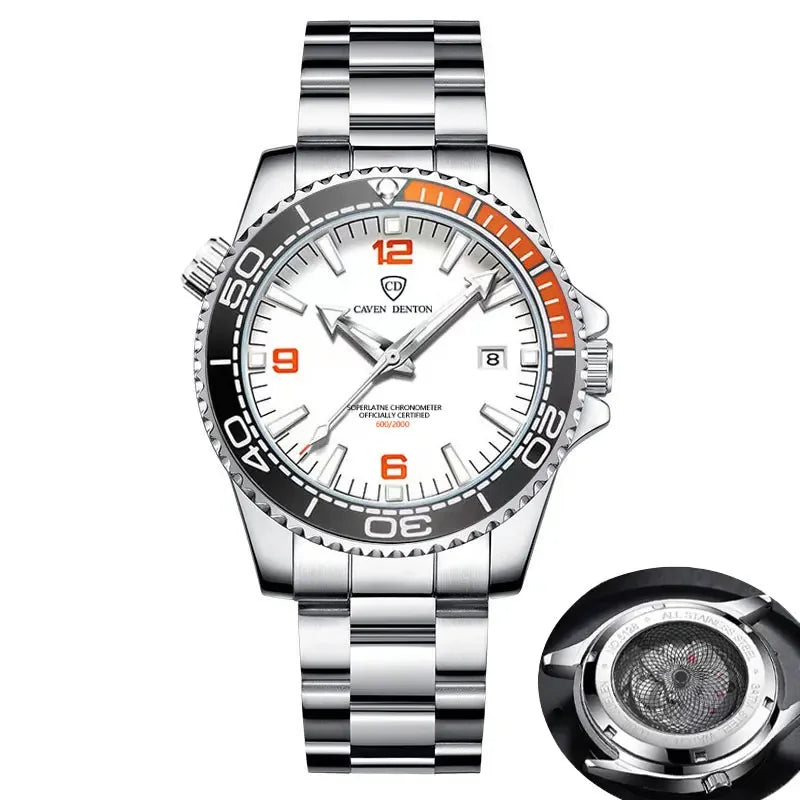 2025 New Top Brand Design Men's Watches Luxury Fashion Multifunctional Dial Quartz Watches Steel Strap Waterproof Men's Watches