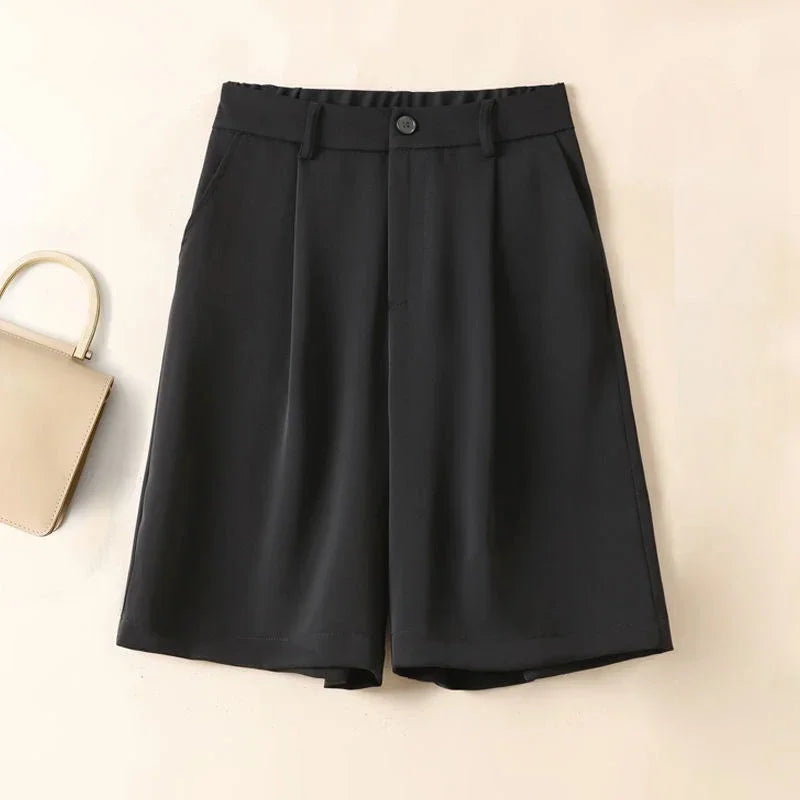 Short Pants Woman Wide Chiffon Shorts for Women Summer Women's Korean Style Designer Kpop Jorts Cheap Streetwear Flowy Comfy Hot