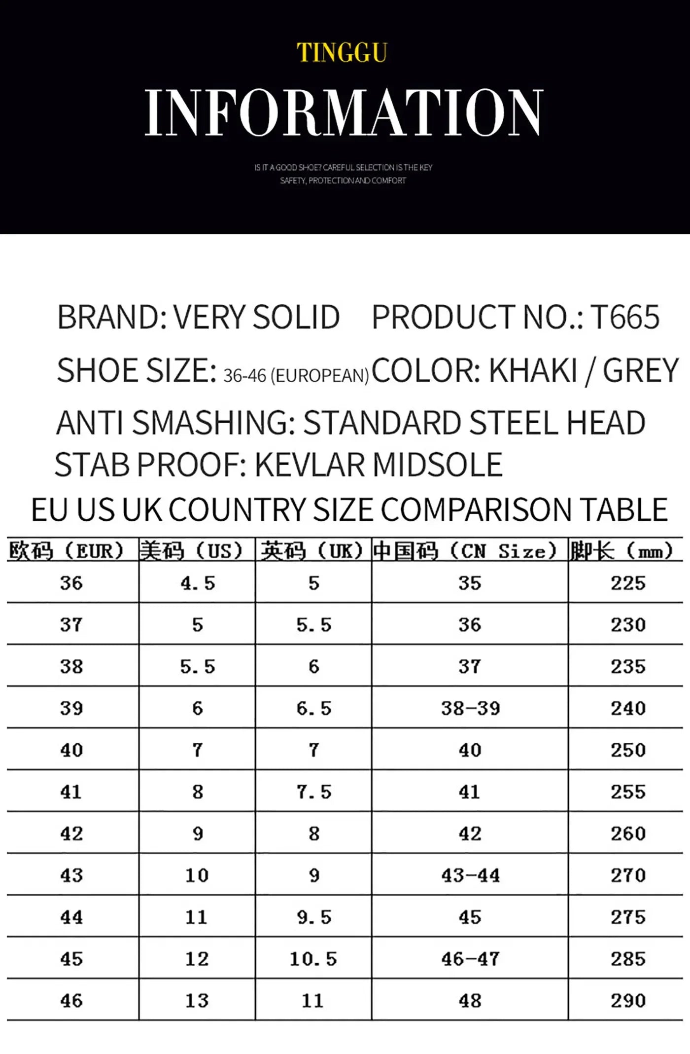 Men's safety shoes are impact resistant, puncture resistant, soft, comfortable, breathable, non slip, and lightweight work shoes