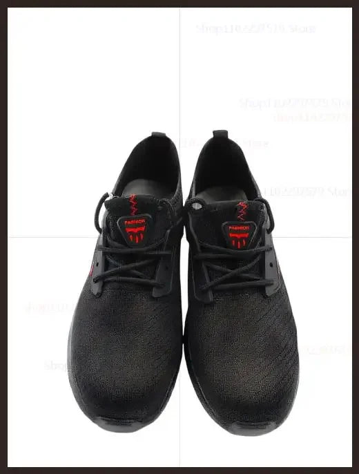 Men's work safety shoes Sports shoes Anti-puncture and anti-smash protection shoes Lightweight men's casual shoes Safety boots
