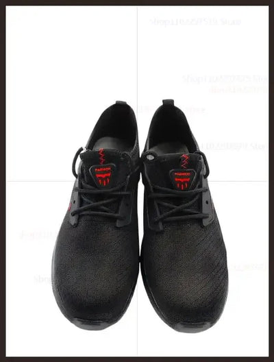Men's work safety shoes Sports shoes Anti-puncture and anti-smash protection shoes Lightweight men's casual shoes Safety boots