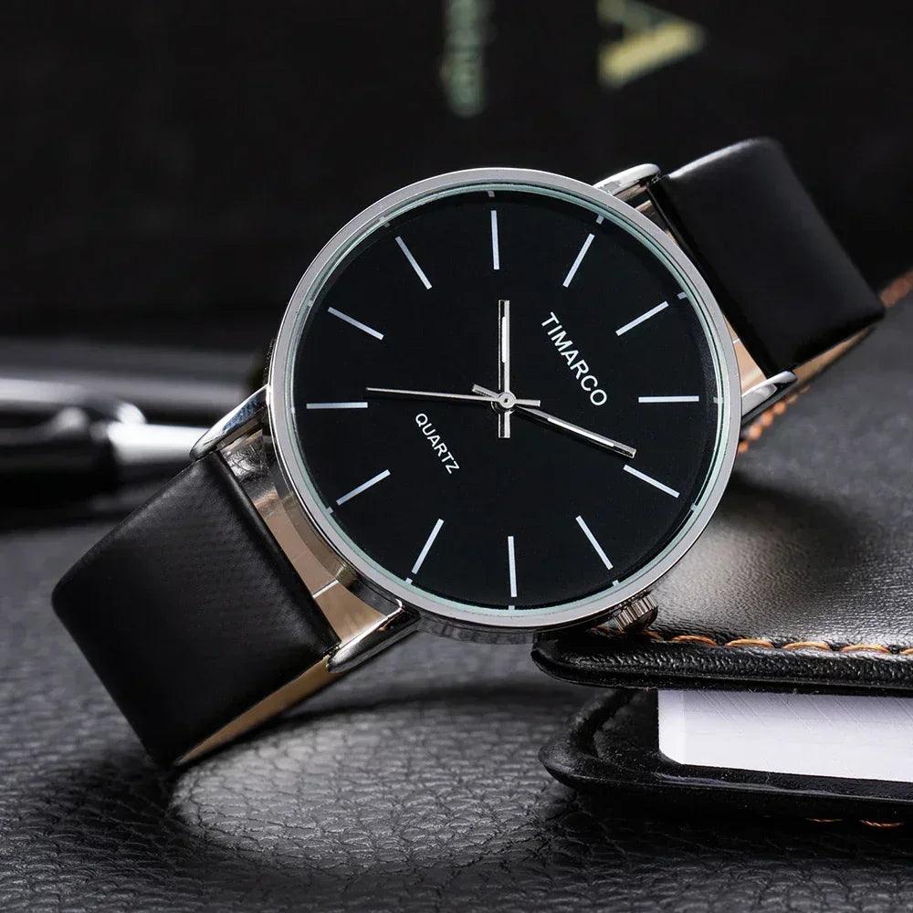 Luxury women watches 2025 new stylish silver minimalist business ladies quartz watch breathable leather steel clock