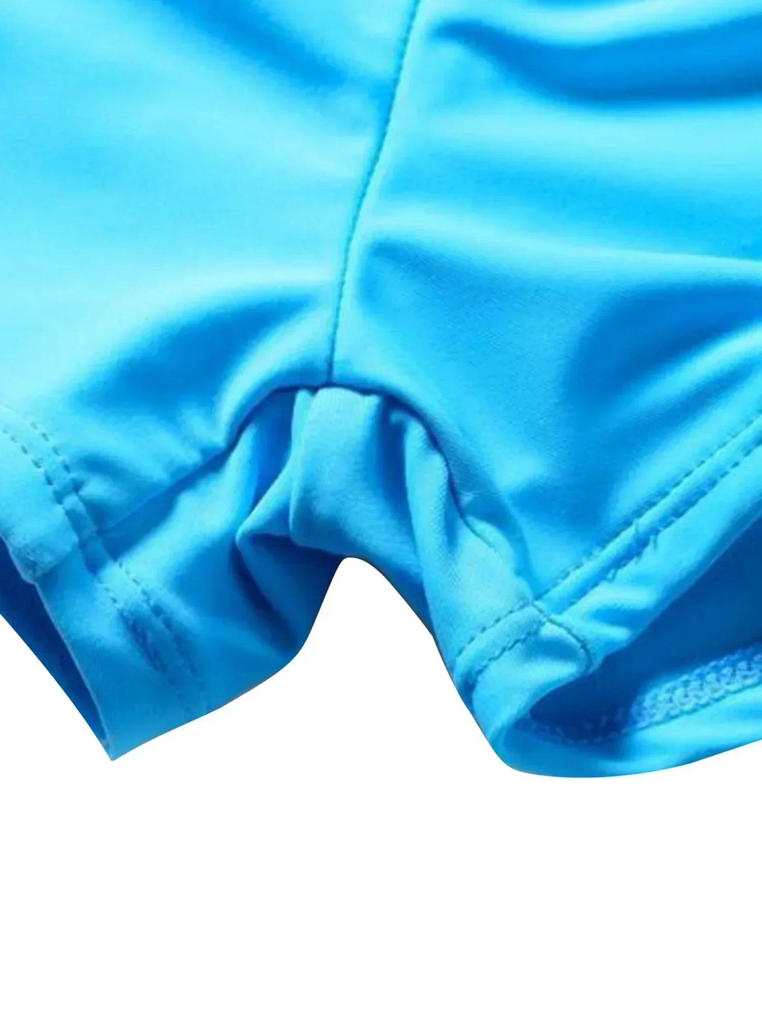 2025 new fashion women’s swim shorts high waist sides drawstring stretch sports boyshorts bathing suit tankini bottoms
