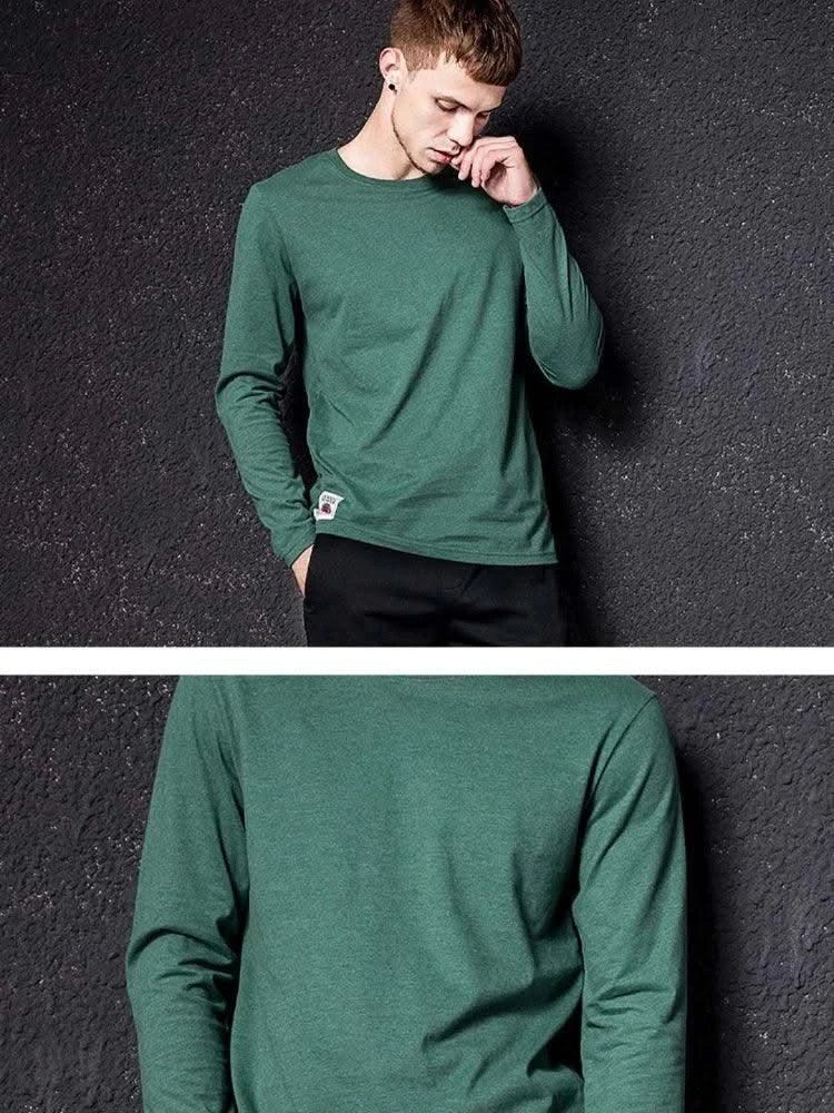 Men's Casual O-neck Long Sleeve T-shirt | Sweatshirt Shirts Tee Tops |Spring, Summer, Autumn, Winter