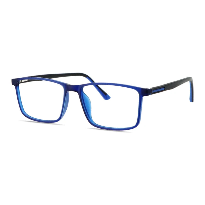 Blue Light Blocking Computer Readers Stylish Durable TR90 Thin Frame Fit Medium To Big Face for Men Women