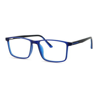 Blue Light Blocking Computer Readers Stylish Durable TR90 Thin Frame Fit Medium To Big Face for Men Women
