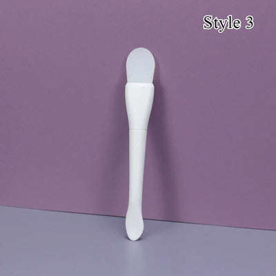 Face Mask Brush Flat Soft Hair Facial Cleansing Skin Care Blender Foundation Applicator Concealer Brush Beauty Makeup Tool